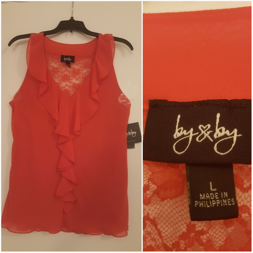 ❤️🩷❤️🩷 Bundle Only By&By Orange dress top